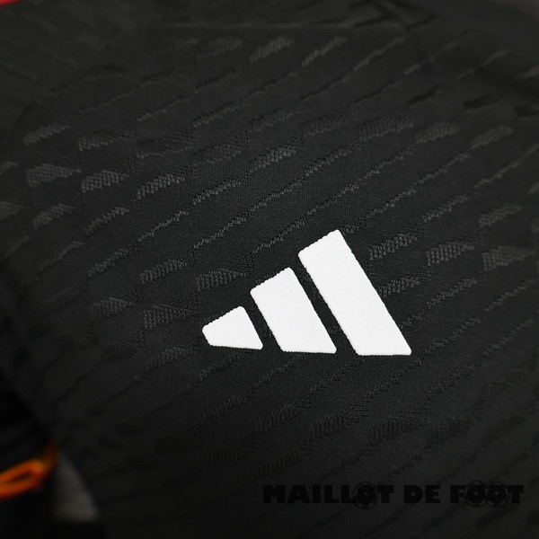 Foot Maillot Pas Cher Thailande Third Joueurs Maillot As Roma 2023 2024 Noir