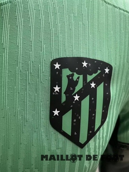 Foot Maillot Pas Cher Thailande Third Joueurs Maillot Atlético Madrid 2023 2024 Vert