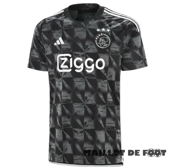 Foot Maillot Pas Cher Thailande Third Maillot Ajax 2023 2024 Noir