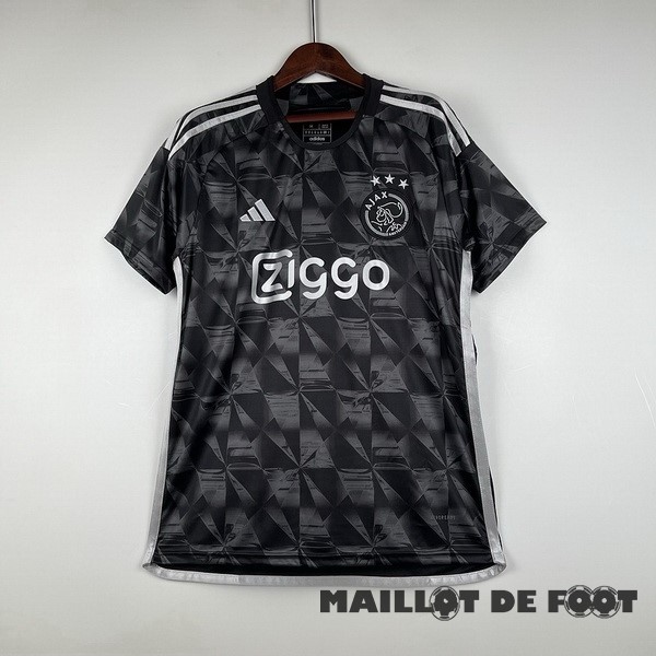 Foot Maillot Pas Cher Thailande Third Maillot Ajax 2023 2024 Noir