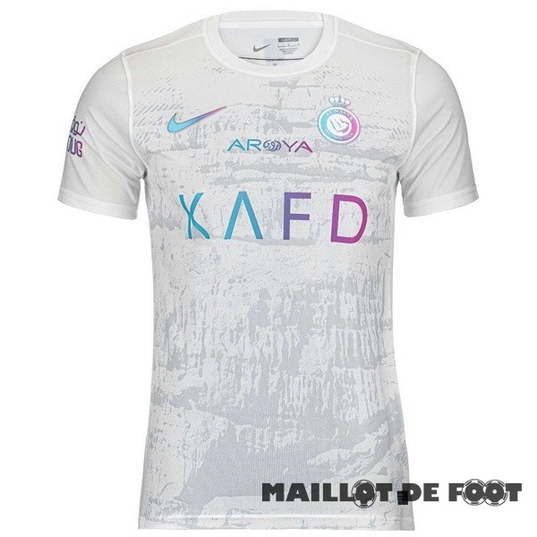 Foot Maillot Pas Cher Thailande Third Maillot Al Nassr 2023 2024 Blanc