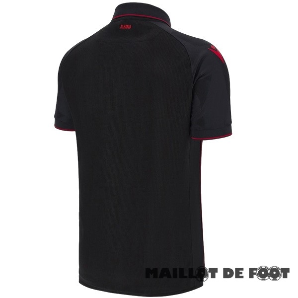 Foot Maillot Pas Cher Thailande Third Maillot Albanie 2023 Noir