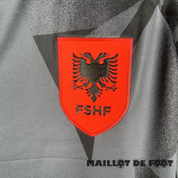 Foot Maillot Pas Cher Thailande Third Maillot Albanie 2023 Noir