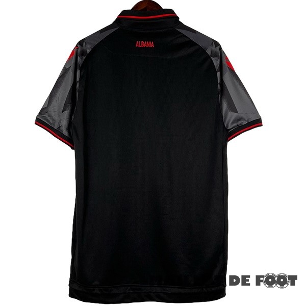 Foot Maillot Pas Cher Thailande Third Maillot Albanie 2023 Noir