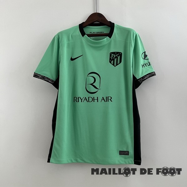 Foot Maillot Pas Cher Thailande Third Maillot Atlético Madrid 2023 2024 Vert