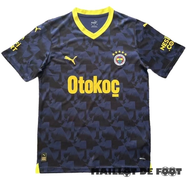 Foot Maillot Pas Cher Thailande Third Maillot Fenerbahce SK 2023 2024 Bleu