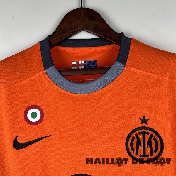 Foot Maillot Pas Cher Thailande Third Maillot Inter Milán 2023 2024 Orange