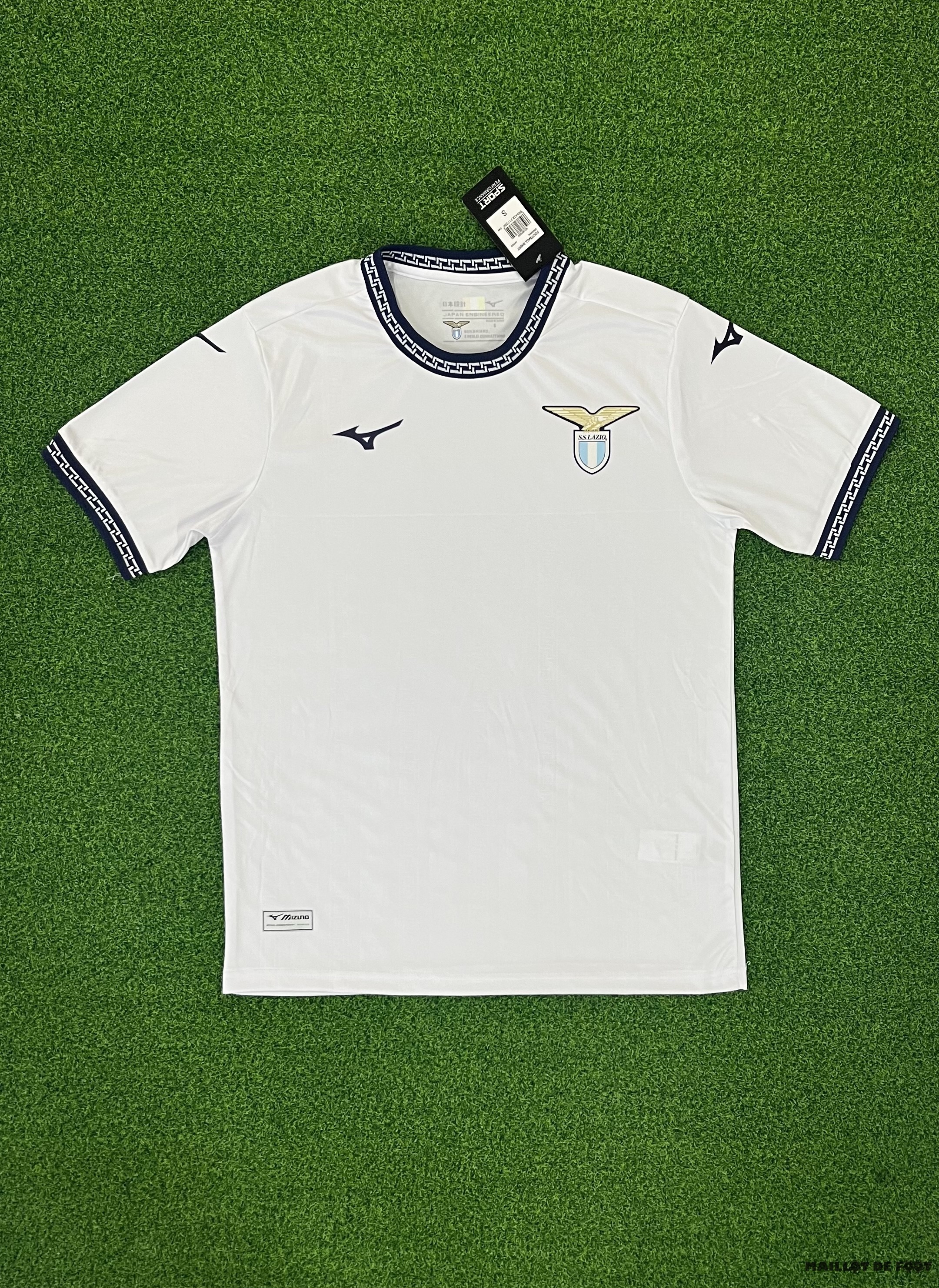 Foot Maillot Pas Cher Thailande Third Maillot Lazio 2023 2024 Blanc
