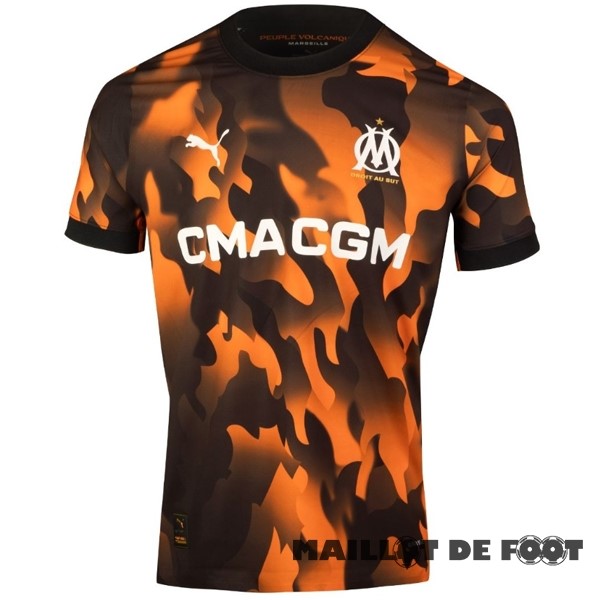 Foot Maillot Pas Cher Thailande Third Maillot Marsella 2023 2024 Orange