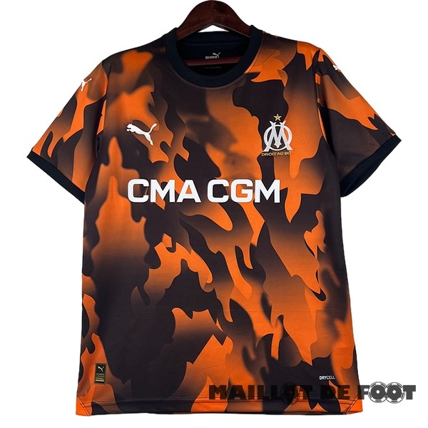 Foot Maillot Pas Cher Thailande Third Maillot Marsella 2023 2024 Orange