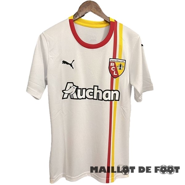 Foot Maillot Pas Cher Thailande Third Maillot RC Lens 2023 2024 Blanc