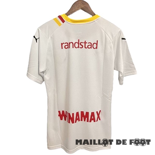 Foot Maillot Pas Cher Thailande Third Maillot RC Lens 2023 2024 Blanc