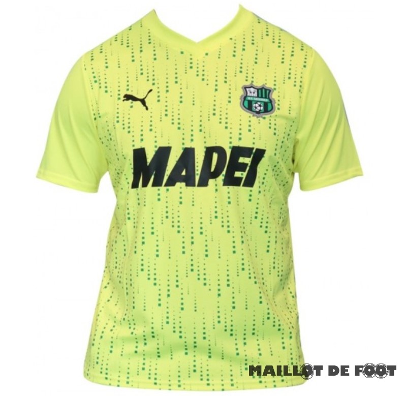 Foot Maillot Pas Cher Thailande Third Maillot Sassuolo 2023 2024 Jaune