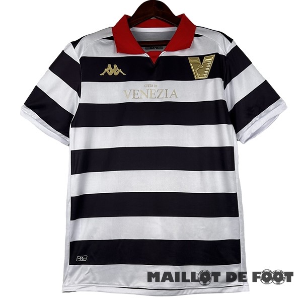 Foot Maillot Pas Cher Thailande Third Maillot Venezia 2023 2024 Noir Blanc