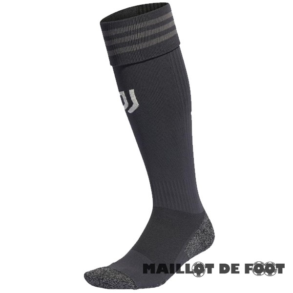 Foot Maillot Pas Cher Third Chaussette Enfant Juventus 2023 2024 Noir