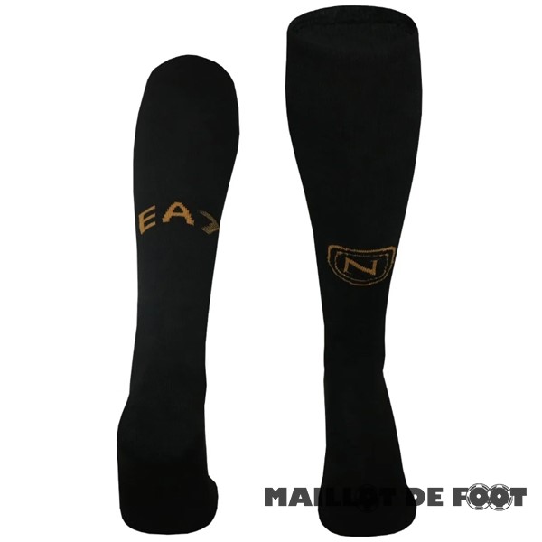 Foot Maillot Pas Cher Third Chaussette Enfant Napoli 2023 2024 Noir
