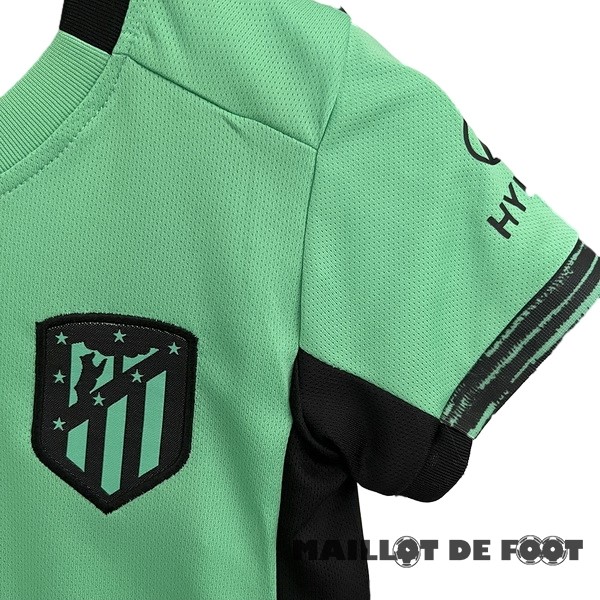 Foot Maillot Pas Cher Third Conjunto De Enfant Atlético Madrid 2023 2024 Vert