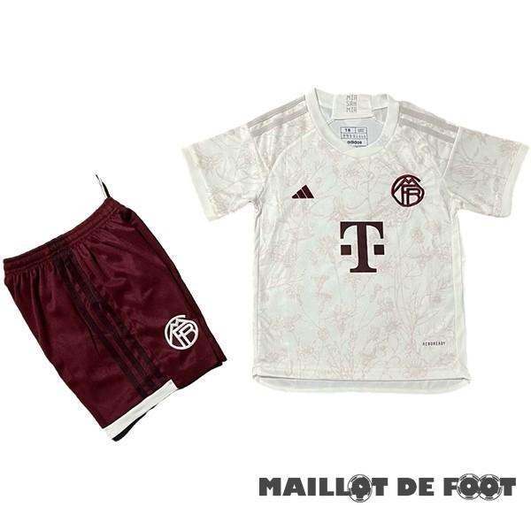 Foot Maillot Pas Cher Third Conjunto De Enfant Bayern Múnich 2023 2024 Jaune