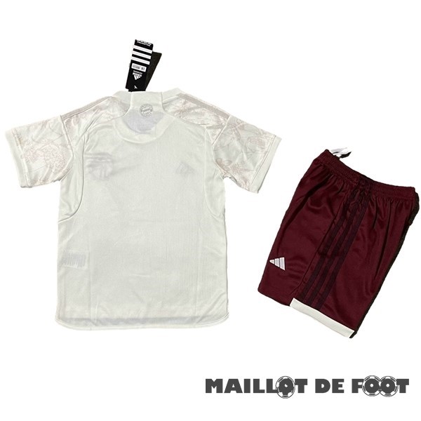 Foot Maillot Pas Cher Third Conjunto De Enfant Bayern Múnich 2023 2024 Jaune