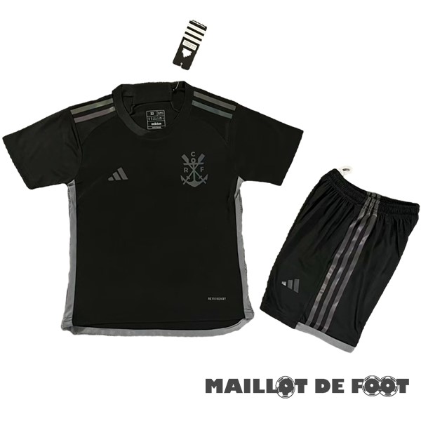 Foot Maillot Pas Cher Third Conjunto De Enfant Flamengo 2023 2024 Noir