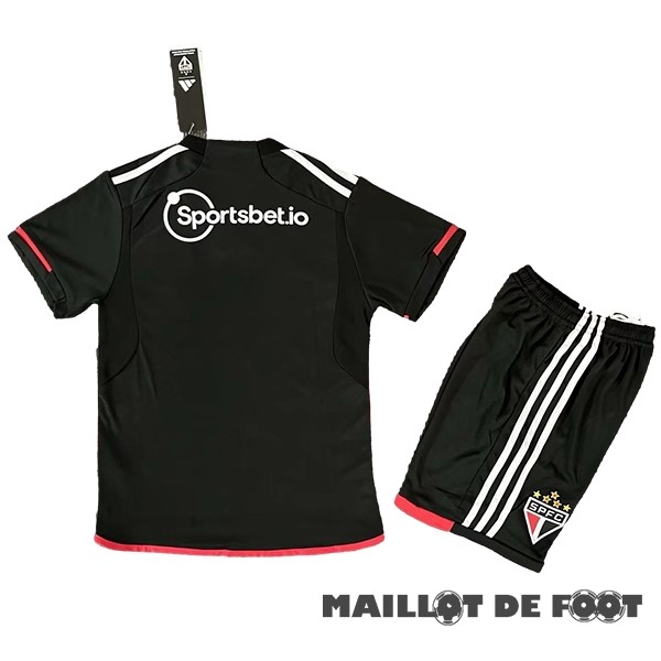 Foot Maillot Pas Cher Third Conjunto De Enfant São Paulo 2023 2024 Noir