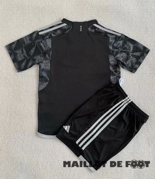 Foot Maillot Pas Cher Third Conjunto De Homme Ajax 2023 2024 Noir