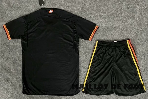 Foot Maillot Pas Cher Third Conjunto De Homme As Roma 2023 2024 Noir