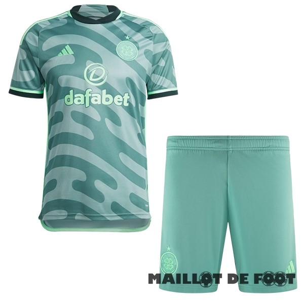 Foot Maillot Pas Cher Third Conjunto De Homme Celtic 2023 2024 Vert