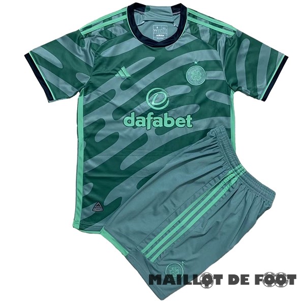 Foot Maillot Pas Cher Third Conjunto De Homme Celtic 2023 2024 Vert
