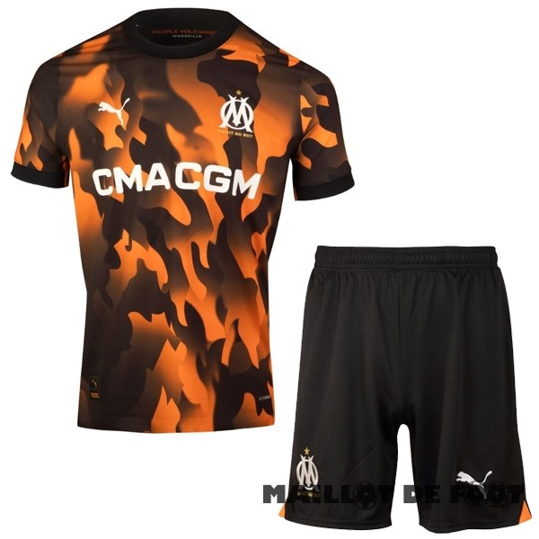 Foot Maillot Pas Cher Third Conjunto De Homme Marsella 2023 2024 Orange