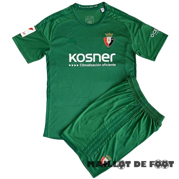 Foot Maillot Pas Cher Third Conjunto De Homme Osasuna 2023 2024 Vert