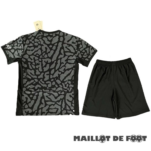 Foot Maillot Pas Cher Third Conjunto De Homme Paris Saint Germain 2023 2024 Noir Gris