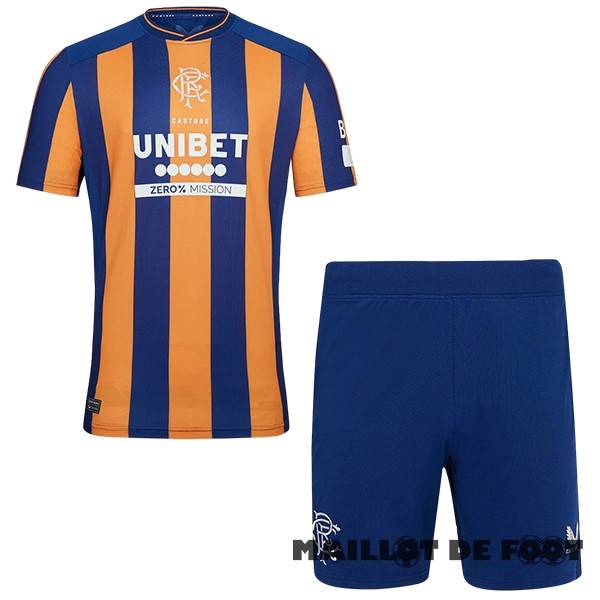 Foot Maillot Pas Cher Third Conjunto De Homme Rangers 2023 2024 Orange