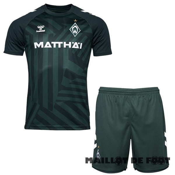 Foot Maillot Pas Cher Third Conjunto De Homme Werder Bremen 2023 2024 Vert