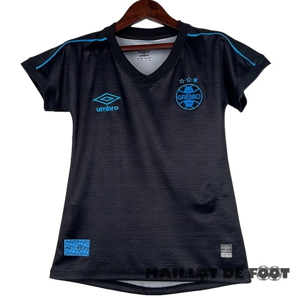 Foot Maillot Pas Cher Third Maillot Femme Grêmio FBPA 2023 2024 Noir