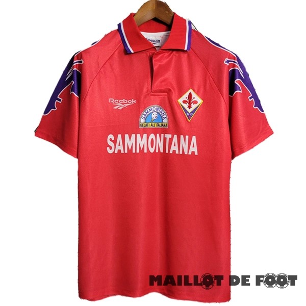 Foot Maillot Pas Cher Third Maillot Fiorentina Retro 1995 1997 Rouge