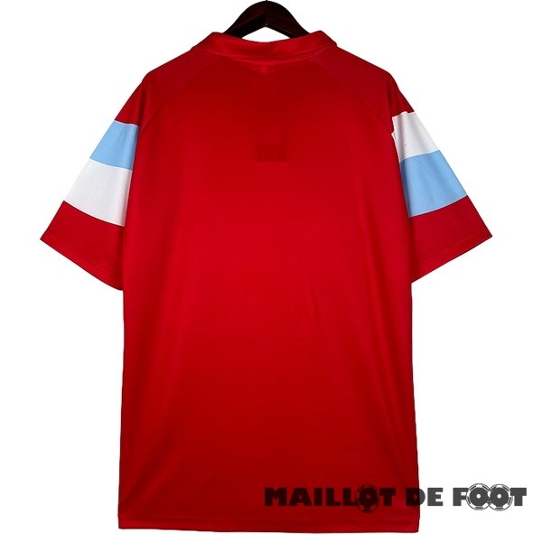 Foot Maillot Pas Cher Third Maillot Napoli Retro 1990 1991 Rouge