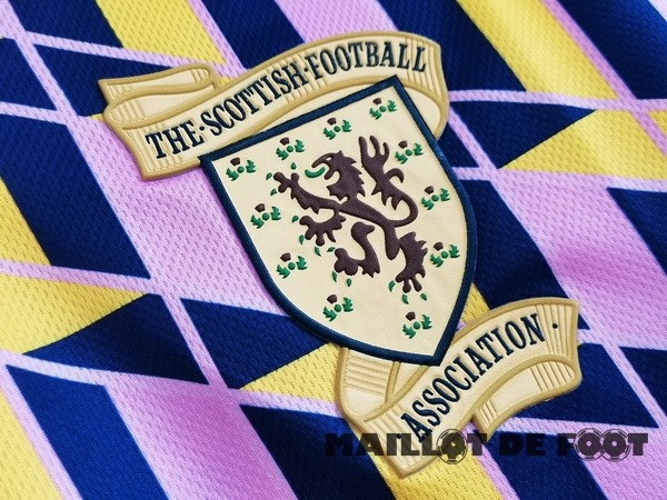Foot Maillot Pas Cher Third Maillot Écosse Retro 1988 1989 Jaune