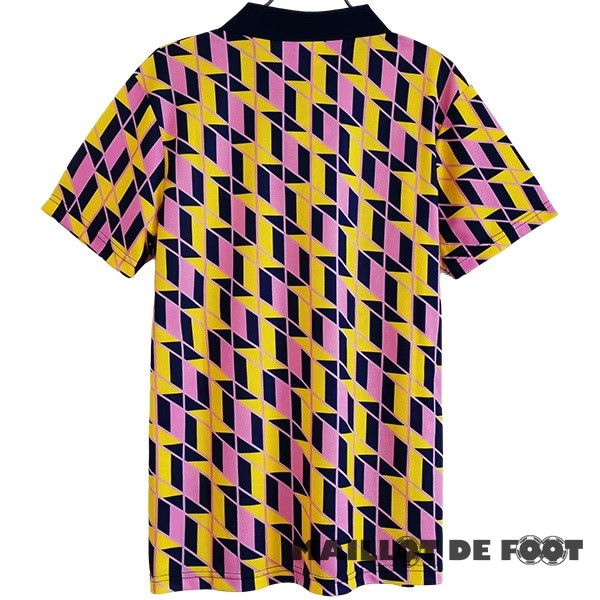 Foot Maillot Pas Cher Third Maillot Écosse Retro 1988 1989 Jaune