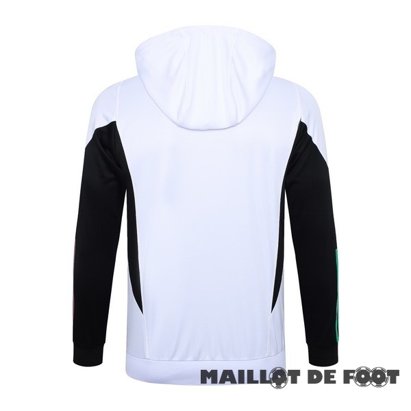 Foot Maillot Pas Cher Veste Con Capucha Bayern Múnich 2023 2024 Blanc Noir