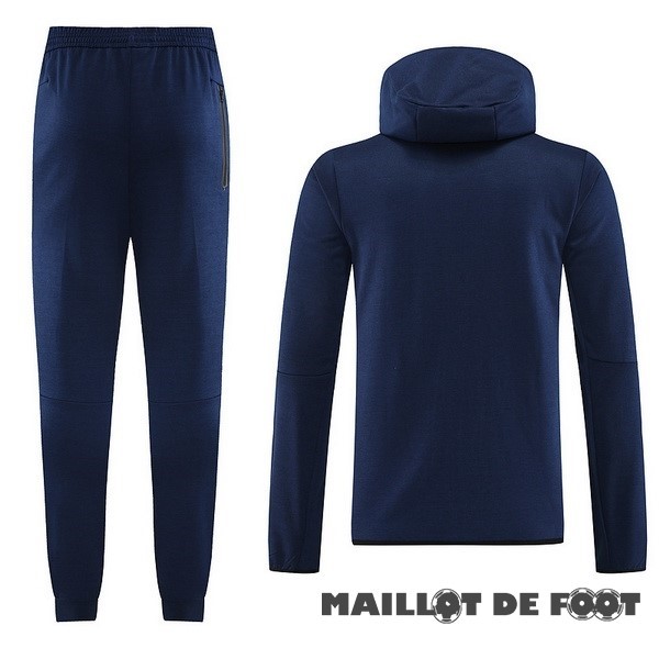 Foot Maillot Pas Cher Veste Con Capucha France 2023 Bleu Marine