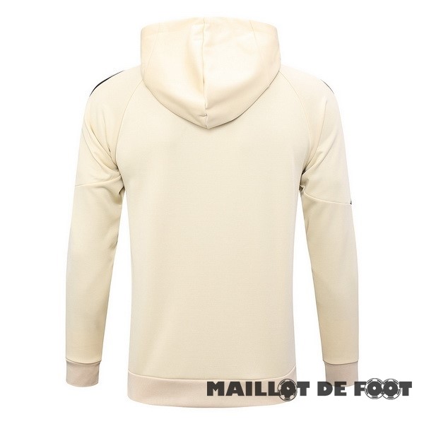 Foot Maillot Pas Cher Veste Con Capucha Manchester United 2023 2024 Jaune