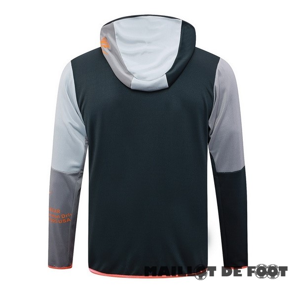 Foot Maillot Pas Cher Veste Con Capucha Nike 2023 Vert I Gris