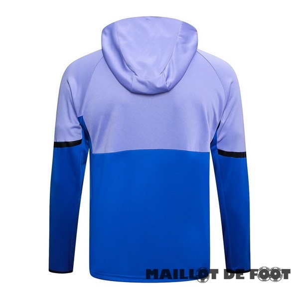 Foot Maillot Pas Cher Veste Con Capucha adidas 2023 Purpura Bleu