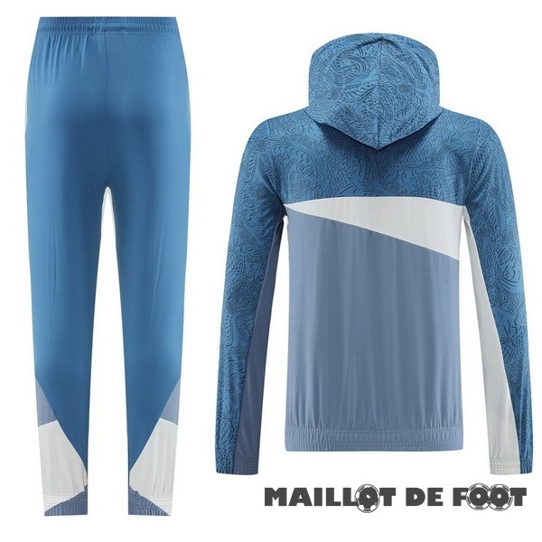 Foot Maillot Pas Cher Conjunto Completo Coupe Vent Marsella 2023 2024 Bleu