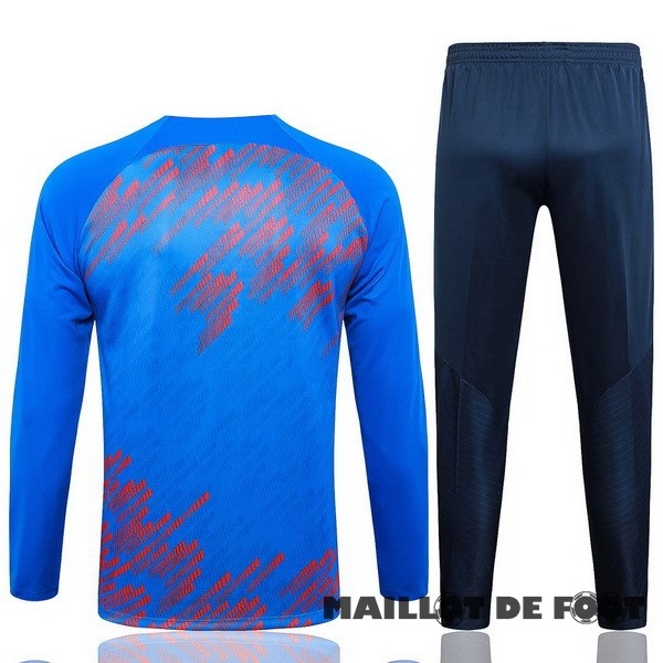 Foot Maillot Pas Cher Conjunto Completo Sudadera Entrainement Barcelona 2023 2024 Bleu Rouge