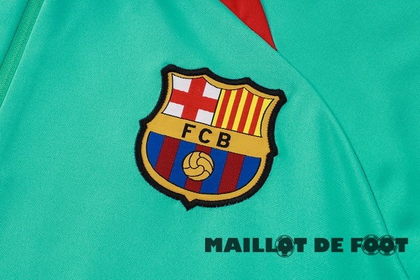 Foot Maillot Pas Cher Conjunto Completo Sudadera Entrainement Barcelona 2023 2024 Vert Noir
