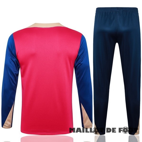 Foot Maillot Pas Cher Conjunto Completo Sudadera Entrainement Barcelona 2024 2025 Rose Bleu