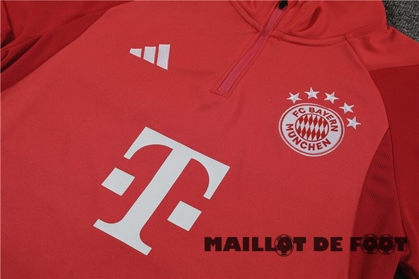 Foot Maillot Pas Cher Conjunto Completo Sudadera Entrainement Bayern Múnich 2023 2024 Rouge Blanc