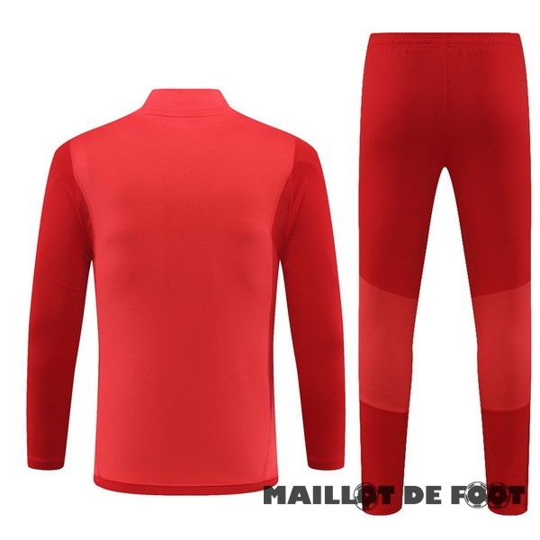 Foot Maillot Pas Cher Conjunto Completo Sudadera Entrainement Bayern Múnich 2023 2024 Rouge Blanc